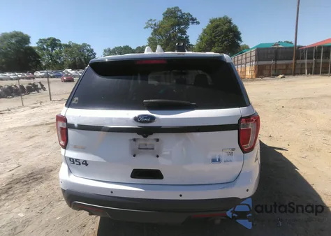 2016 Ford Police Interceptor from USA, damaged, VIN 1FM5K8AR9GGA29070